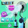 Exclusive design blue color water spray fan hot summer 2015 floor standing mist fan